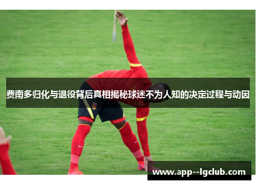 费南多归化与退役背后真相揭秘球迷不为人知的决定过程与动因 费南多归化与退役背后真相揭秘球迷不为人知的决定过程与动因