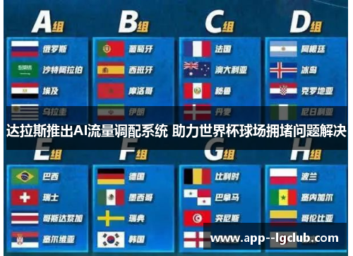 达拉斯推出AI流量调配系统 助力世界杯球场拥堵问题解决